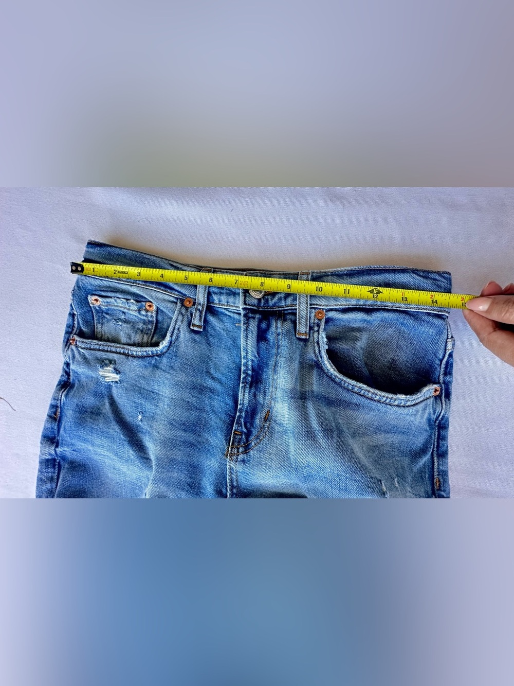 Zara boyfriend jeans women, size US 6 - Picture 7 of 9